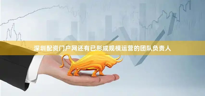 深圳配资门户网还有已形成规模运营的团队负责人